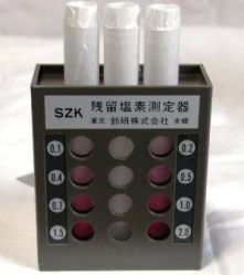 簡易型残留塩素濃度計測器　SP-1（旧SKF-Ⅱ型）